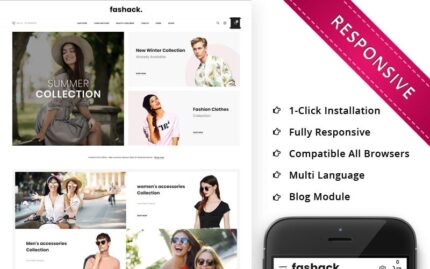 Fashack - The Fashion Store Responsive OpenCart Template