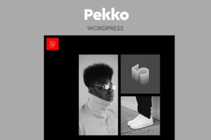 Pekko - Minimal Dark WordPress Theme