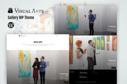 Visual Art | Gallery  Wordpress Theme