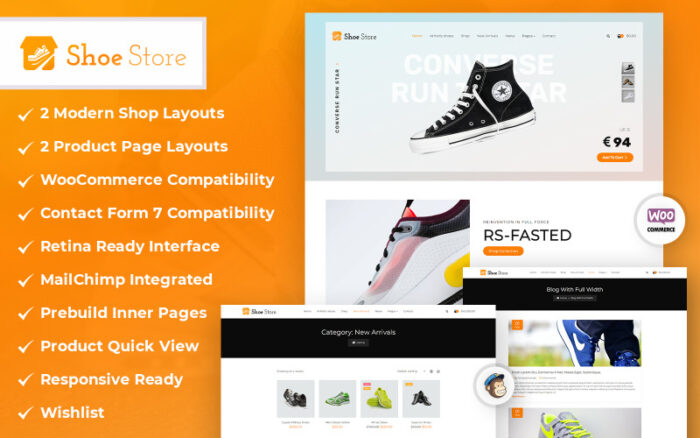 FeetFashion - Footwear & Shoe Store WooCommerce Elementor Theme WooCommerce Theme