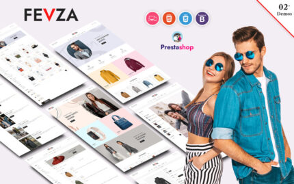 Fevza - Responsive PrestaShop Template PrestaShop Theme