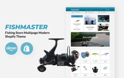 Fishmaster - Fishing Store Multipage Modern Shopify Theme