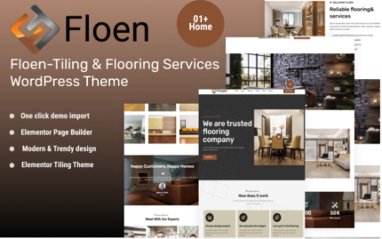 Floen-Tiling & Flooring Services WordPress Theme