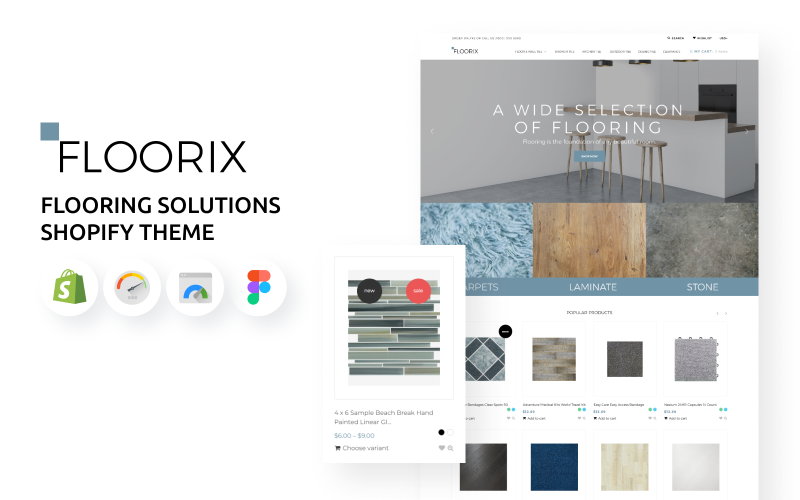 Floorix - Flooring Solutions Shopify Theme