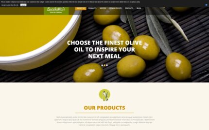 Food & Drink Responsive Joomla Template