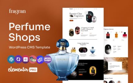 Fragran - Perfume Shop Multipurpose WordPress Elementor Theme WordPress Theme