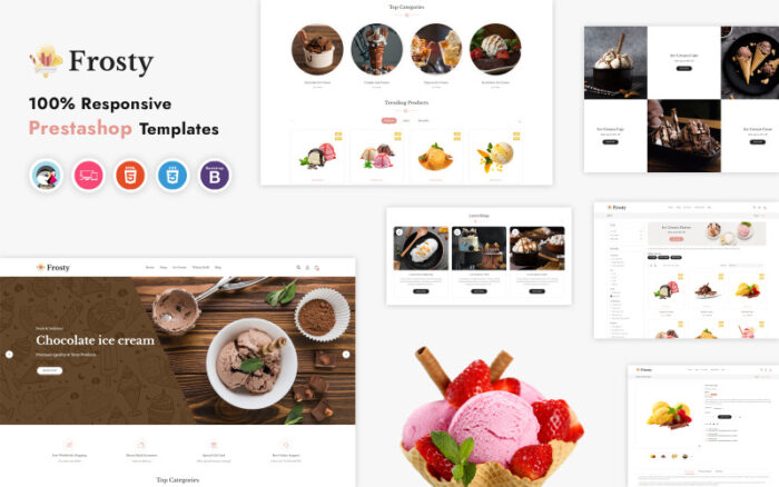 Frosty - Responsive PrestaShop Template PrestaShop Theme