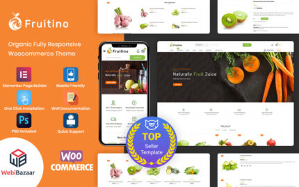 Fruitino - Food & Grocery Store WooCommerce Theme