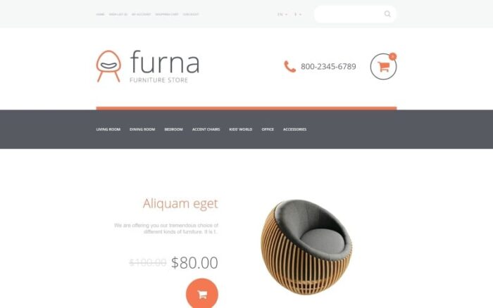 Furna OpenCart Template