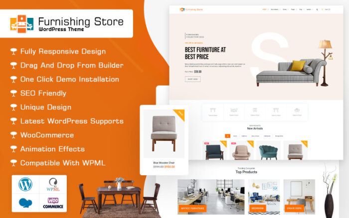 Furnishing WooCommerce Store WooCommerce Theme