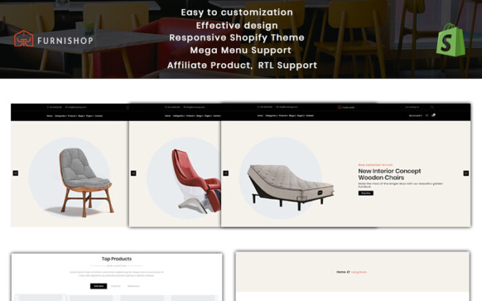 Furnishop - The Furniture Shopify Theme