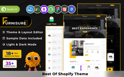 Furnisure Furniture Multipurpose Shopify 2.0 Store Shopify Theme