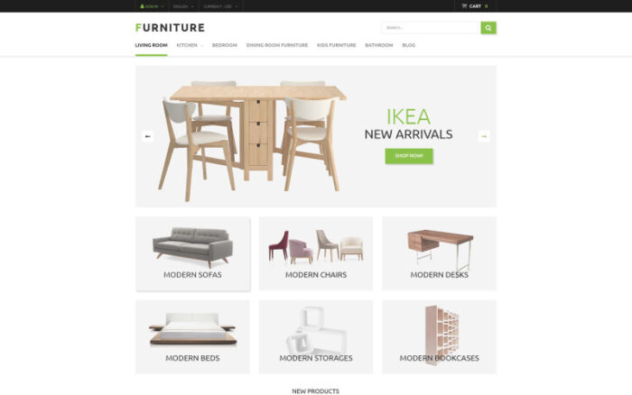 Furniture Store PrestaShop Theme