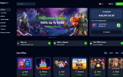 Gamlio -Casino & Gambling HTML Landing Page Template