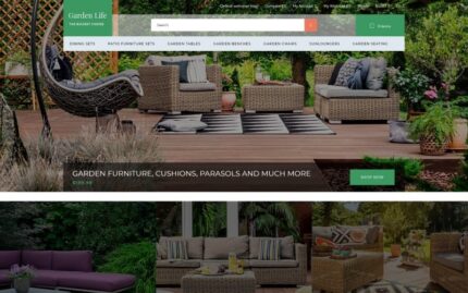 Garden Life - Garden Design eCommerce Modern OpenCart Template