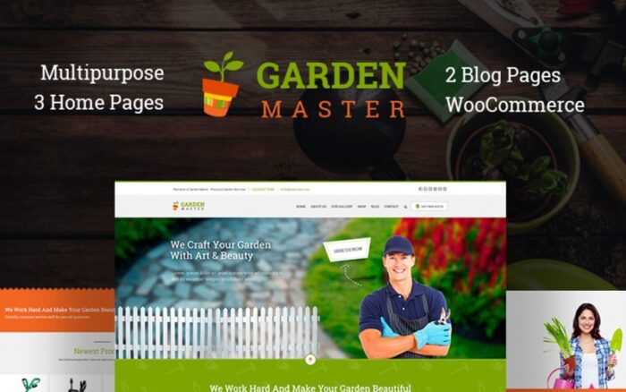 Garden Master WordPress Theme