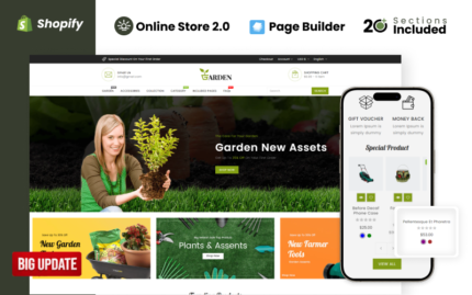 Garden Tools Store Shopify Theme