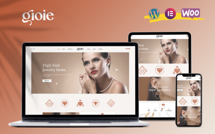 Gioie - Jewelry Store WooCommerce Theme