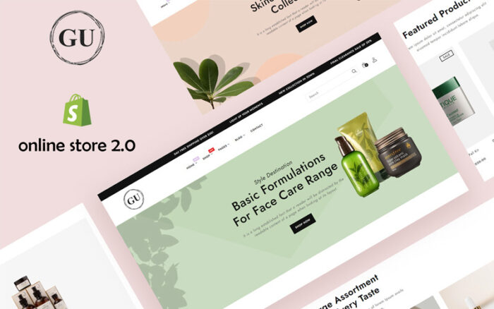 Glowup - Beauty Shopify 2.0 Theme Shopify Theme