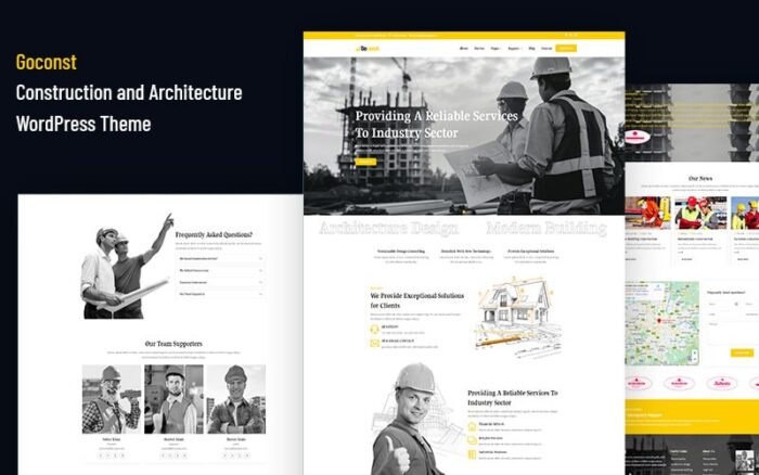 Goconst - Construction and Architecture WordPress Theme