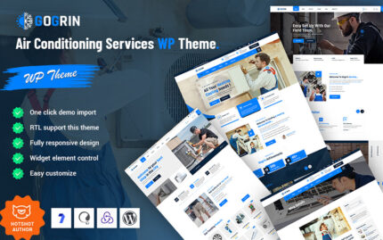 Gogrin - Air Conditioning Services WordPress Theme