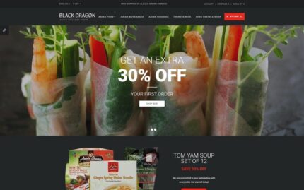 Grocery Store Responsive OpenCart Template