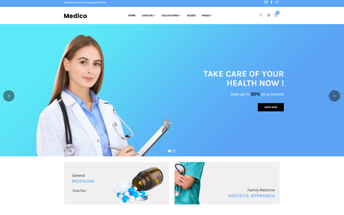 Gts Medico - Medical Shopify Theme