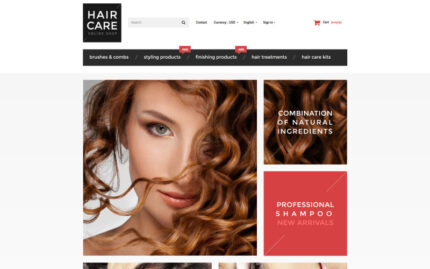 Hair Gloss PrestaShop Theme