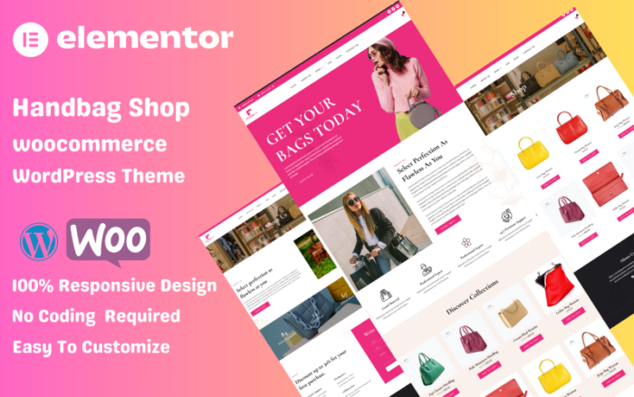 Handbag Shop WooCommerce WordPress Theme