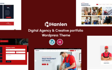 Hanlen - Handyman Servies & Repair Wordpress Theme WordPress Theme