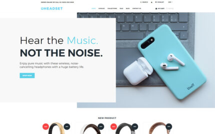 Headset - Dynamic Flawless Bootstrap Shopify Theme