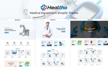 Healtho - Medical Equipment Shopify Theme