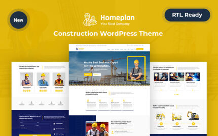 Homeplan – Construction WordPress Responsive Theme WordPress Theme