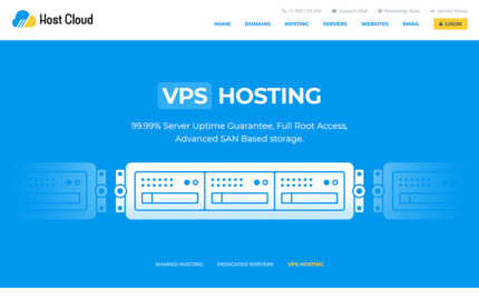 Host Cloud Website Template