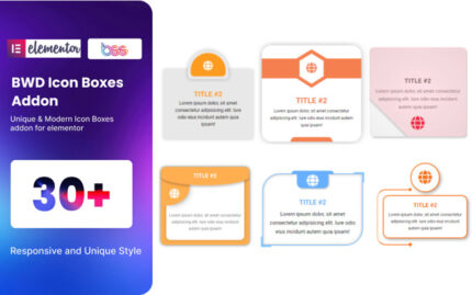 Icon Box WordPress Plugin For Elementor