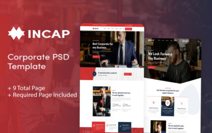 Incap - Multipurpose Responsive HTML Website Template