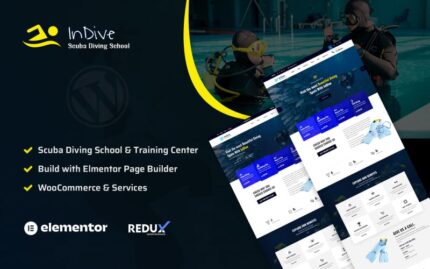 InDive - Scuba Diving WordPress Theme