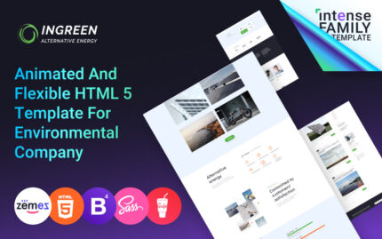 InGreen - Green Energy Website Template