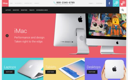 iShop OpenCart Template