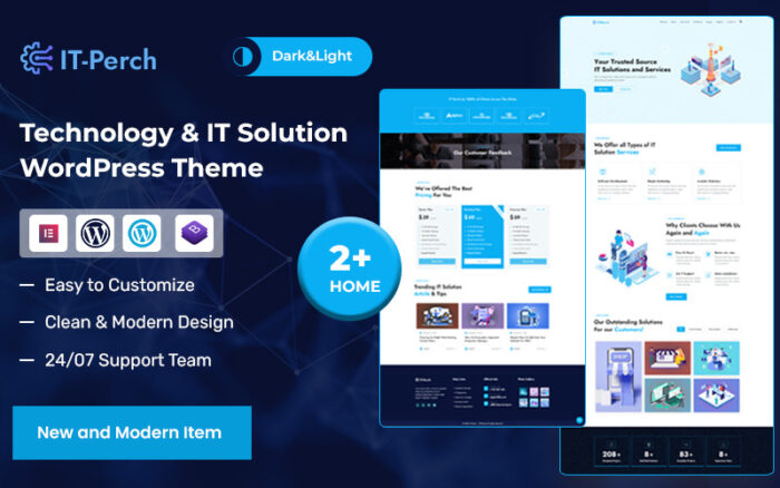 ITPerch – Technology & IT Solution, Business WordPress Themes