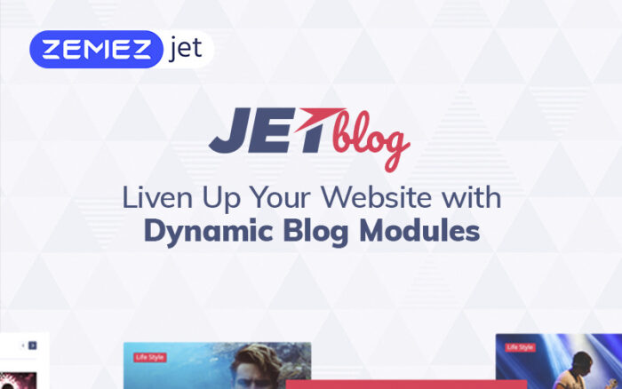 JetBlog - Blogging Package for Elementor Page Builder WordPress Plugin