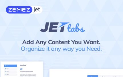 JetTabs - Tabs and Accordions for Elementor Page Builder WordPress Plugin