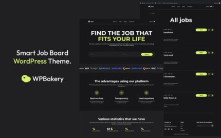 Jober - Job Board WordPress Theme