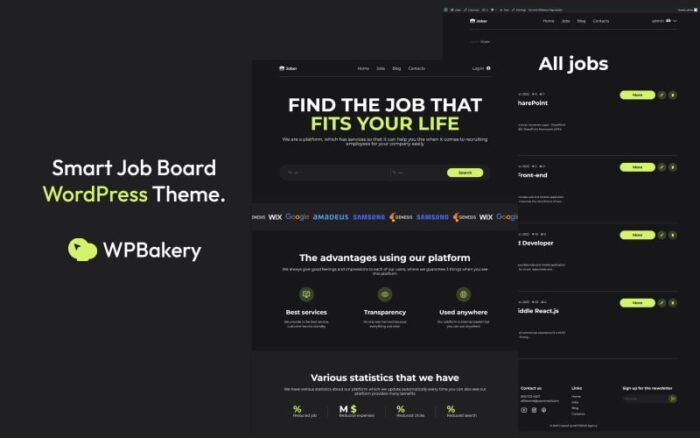 Jober - Job Board WordPress Theme