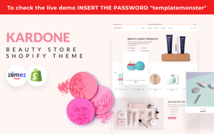 Kardone Shopify Beauty Theme Shopify Theme