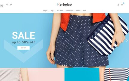 Kerbelco - Handbag store PrestaShop Theme