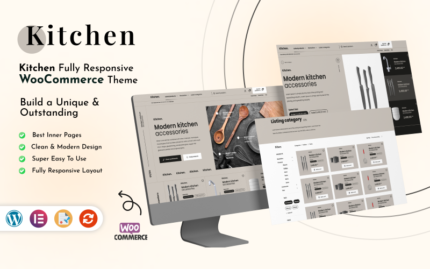 Kitchen - Beautiful and Functional Kitchen WooCommerce Theme