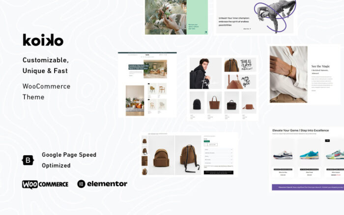 Koiko | Utterly Captivating, Fast & Multipurpose WooCommerce WordPress Theme WooCommerce Theme