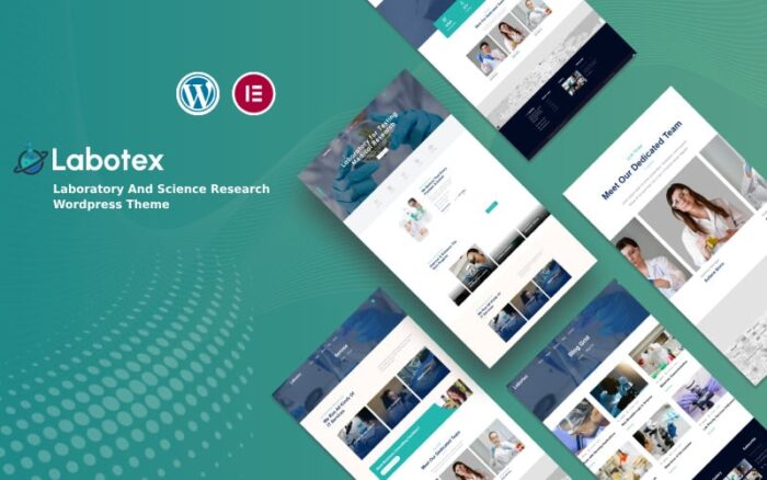 Labotex - Laboratory and Science Research Wordpress Theme WordPress Theme