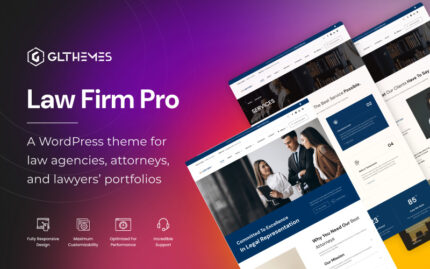 LawFirm Elite - Multipurpose Responsive Legal Theme WordPress Theme